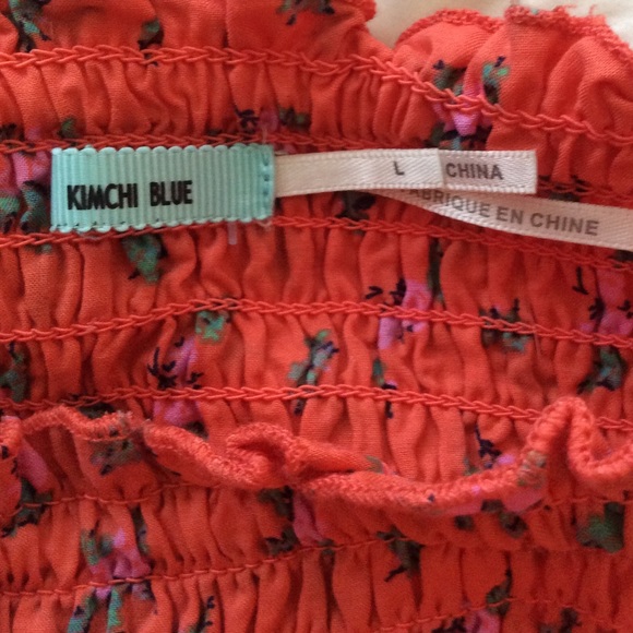 Kimchi Blue Meadow Smocked Bodice Romper - Picture 4 of 4